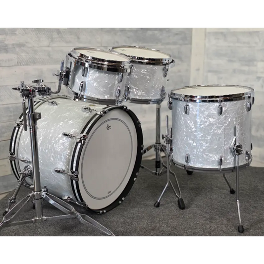 Gretsch USA Custom 4pc Drum Set 22/10/12/16 60s Marine Pearl - Drum Center Of Portsmouth