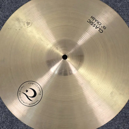 Used Turkish Classic Series Crash Cymbal 15" - Good - Drum Center Of Portsmouth