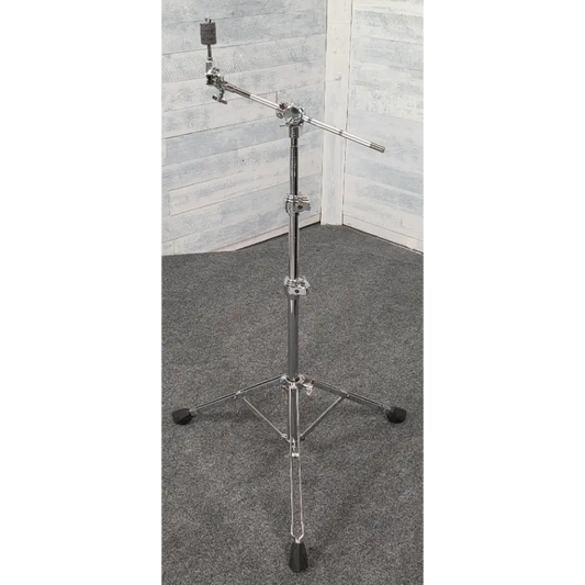 Used British Drum Company Casino Double-Braced Boom Cymbal Stand - Very Good - Drum Center Of Portsmouth