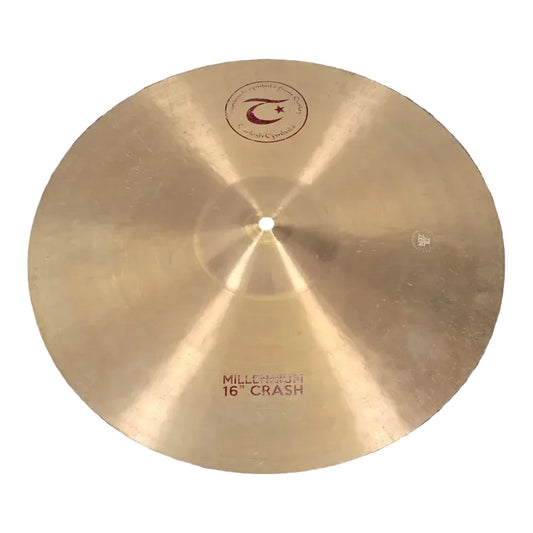 Used Turkish Millenium Crash Cymbal 16" - Good - Drum Center Of Portsmouth