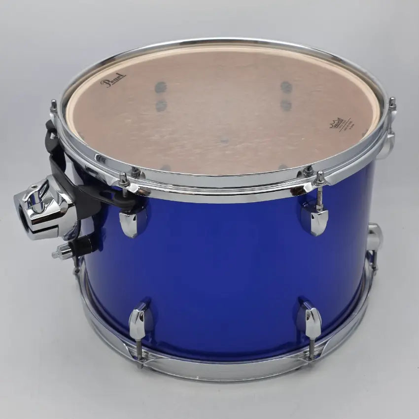 Used Pearl Export Rack Tom 13x9 High Voltage Blue - Very Good - Drum Center Of Portsmouth