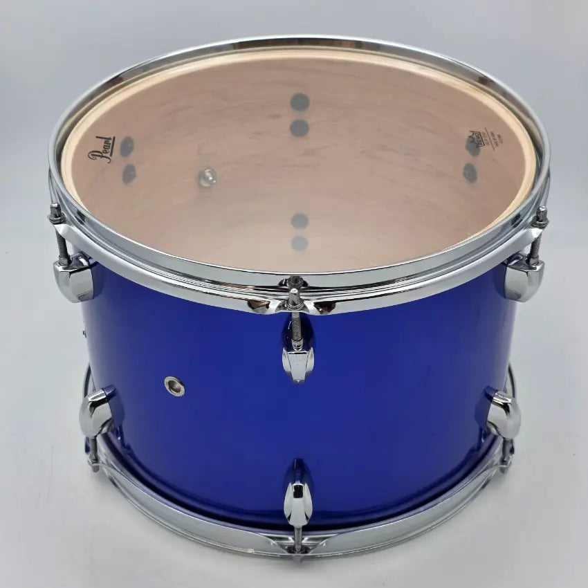 Used Pearl Export Rack Tom 13x9 High Voltage Blue - Very Good - Drum Center Of Portsmouth