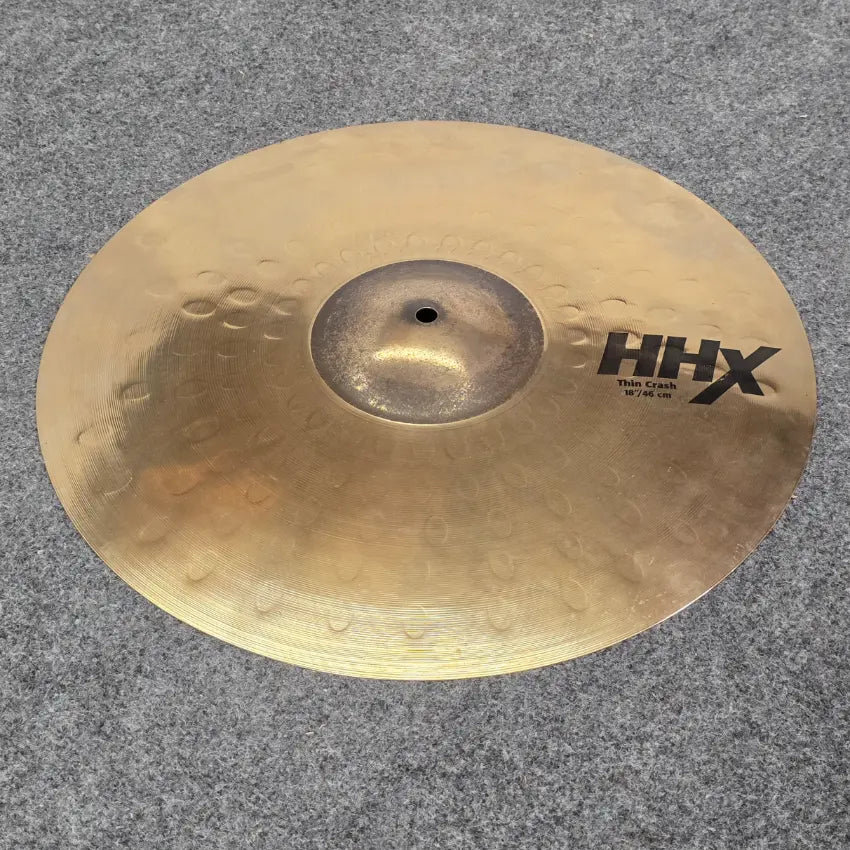 Used Sabian HHX Complex Thin Crash Cymbal 18" - Very Good - Drum Center Of Portsmouth