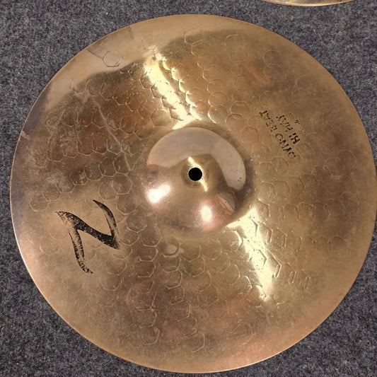 Used Zildjian Z Dyno Beat Hi Hat Cymbals 14" - Good - Drum Center Of Portsmouth