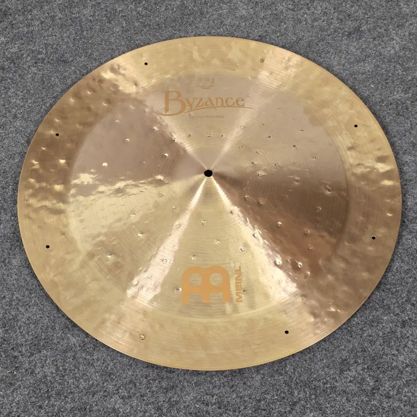 Used Meinl Byzance Jazz China Ride Cymbal 22" w/o Rivets - Good - Drum Center Of Portsmouth