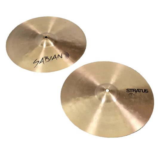 Used Sabian Stratus Hi Hat Cymbals 15" - Good - Drum Center Of Portsmouth