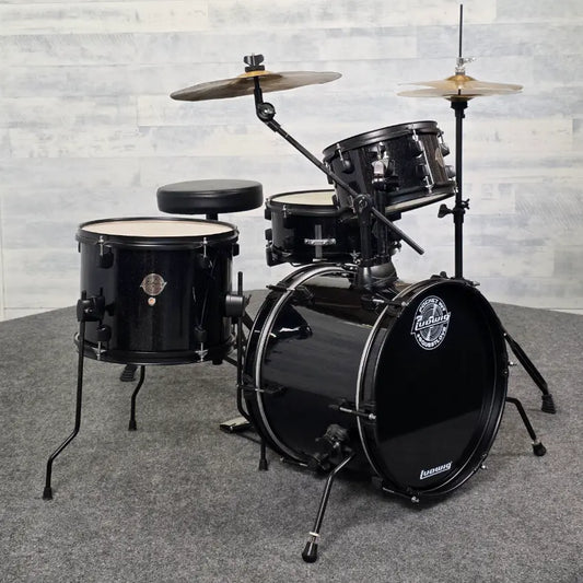Used Ludwig Questlove Pocket Kit 4pc Drum Set Moon Dust - Fair - Drum Center Of Portsmouth
