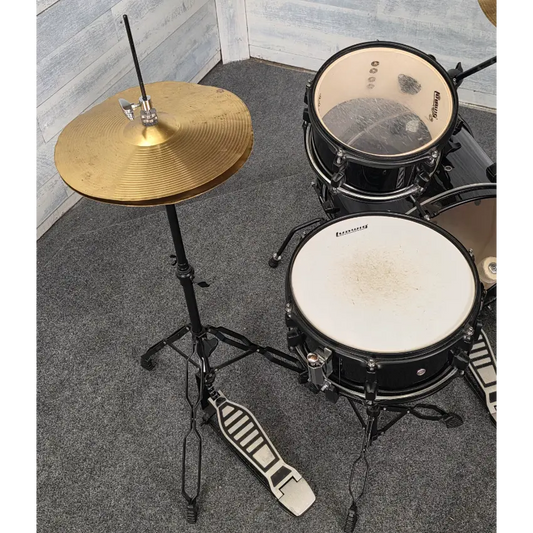 Used Ludwig Questlove Pocket Kit 4pc Drum Set Moon Dust - Fair - Drum Center Of Portsmouth