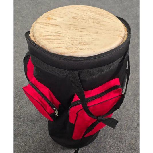 Used Hand Carved Djembe 14" w/Bag - Good - Drum Center Of Portsmouth