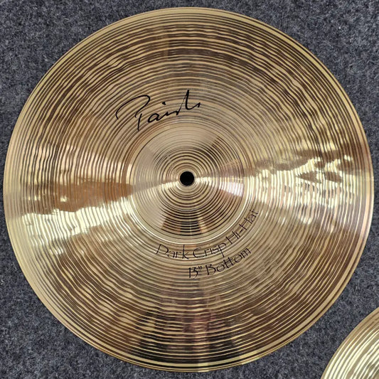 Used Paiste Signature Dark Crisp Hi Hat Cymbals 13" - Very Good - Drum Center Of Portsmouth