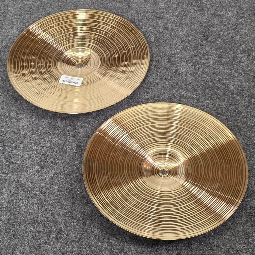 Used Paiste Signature Dark Crisp Hi Hat Cymbals 13" - Very Good - Drum Center Of Portsmouth