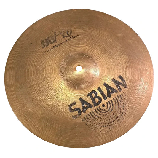 Used Sabian B8 Pro Medium Hi Hat Cymbals 14" - Fair - Drum Center Of Portsmouth
