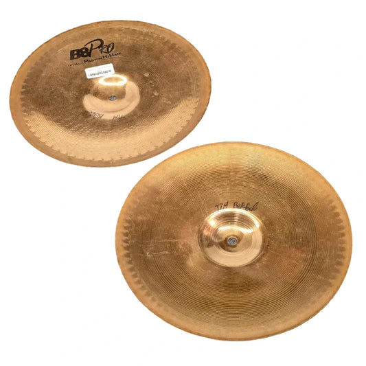 Used Sabian B8 Pro Medium Hi Hat Cymbals 14" - Fair - Drum Center Of Portsmouth