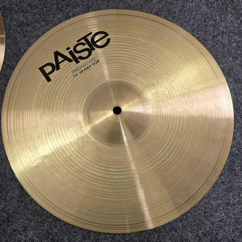 Used Paiste Prototype Hi Hat Cymbals 14" - Very Good - Drum Center Of Portsmouth