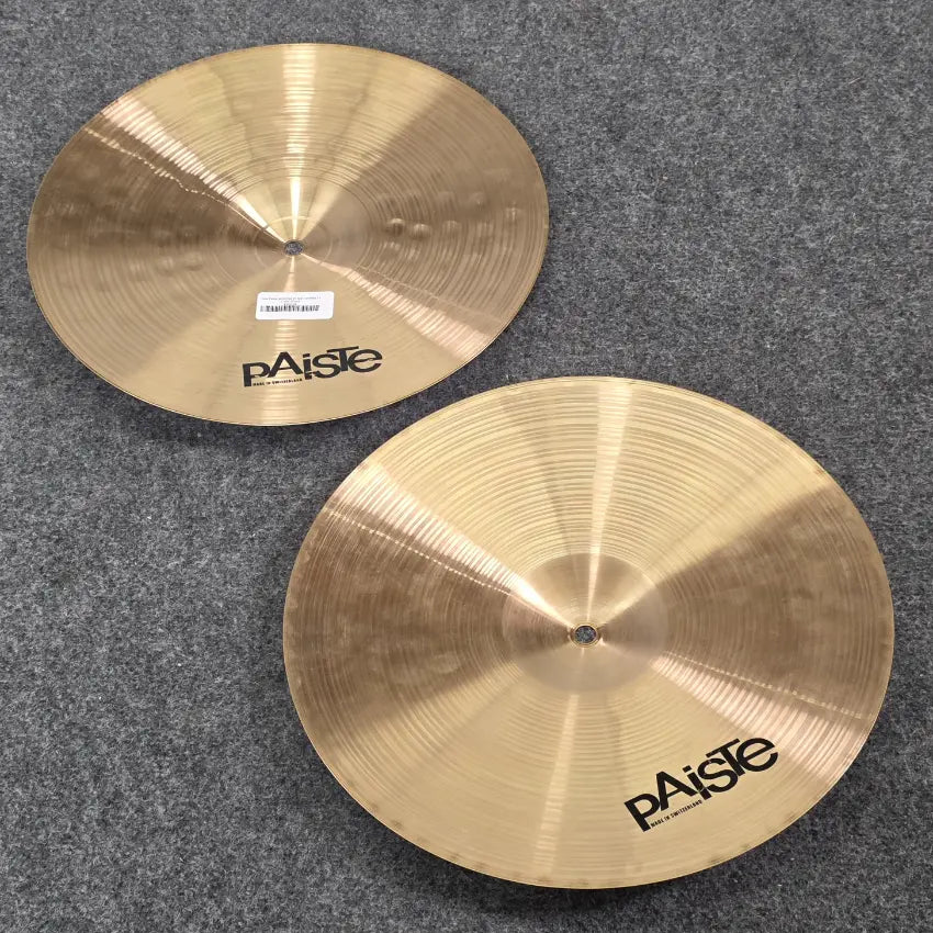 Used Paiste Prototype Hi Hat Cymbals 14" - Very Good - Drum Center Of Portsmouth