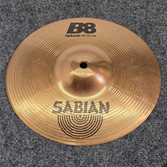 Used Sabian B8 Splash Cymbal 10" - Good - Drum Center Of Portsmouth
