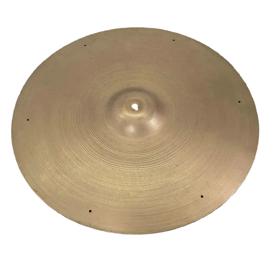 Used Vintage Zildjian Ride Cymbal 22" (Keyholed) - Fair - Drum Center Of Portsmouth
