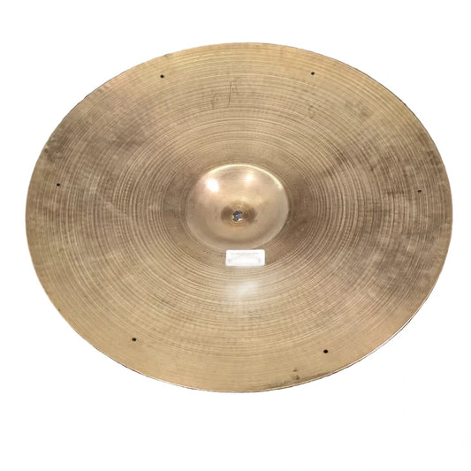 Used Vintage Zildjian Ride Cymbal 22" (Keyholed) - Fair - Drum Center Of Portsmouth