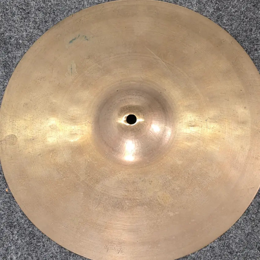 Used Vintage Stanople Uzuiriope Cymbal 13" 986 grams - Fair - Drum Center Of Portsmouth