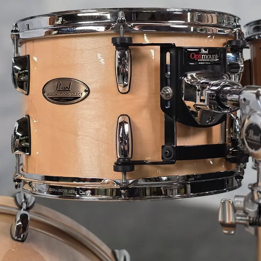 Used Pearl Session Studio Select 5pc Drum Set Natural Birch - Very Good - Drum Center Of Portsmouth