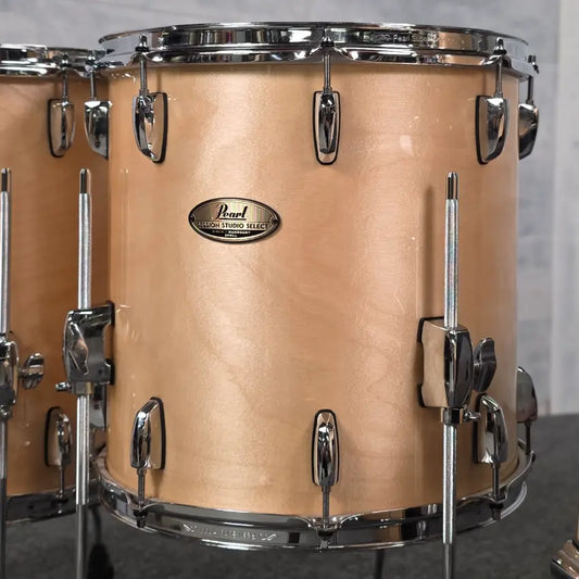 Used Pearl Session Studio Select 5pc Drum Set Natural Birch - Very Good - Drum Center Of Portsmouth