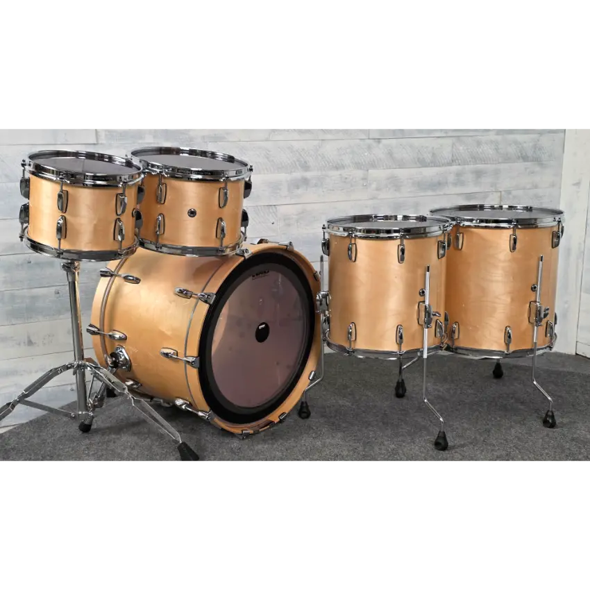 Used Pearl Session Studio Select 5pc Drum Set Natural Birch - Very Good - Drum Center Of Portsmouth