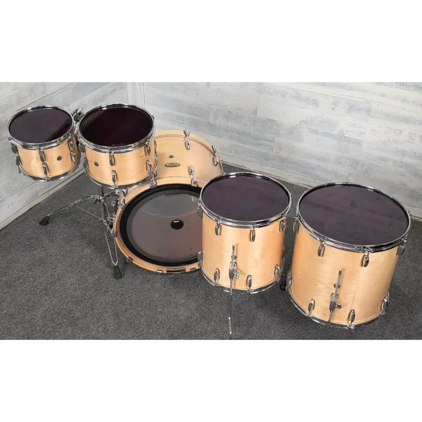 Used Pearl Session Studio Select 5pc Drum Set Natural Birch - Very Good - Drum Center Of Portsmouth