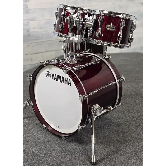 Used Yamaha Recording Custom 4pc Jazz Drum Set Classic Walnut - Good - Drum Center Of Portsmouth