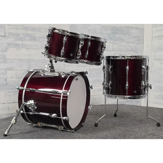 Used Yamaha Recording Custom 4pc Jazz Drum Set Classic Walnut - Good - Drum Center Of Portsmouth