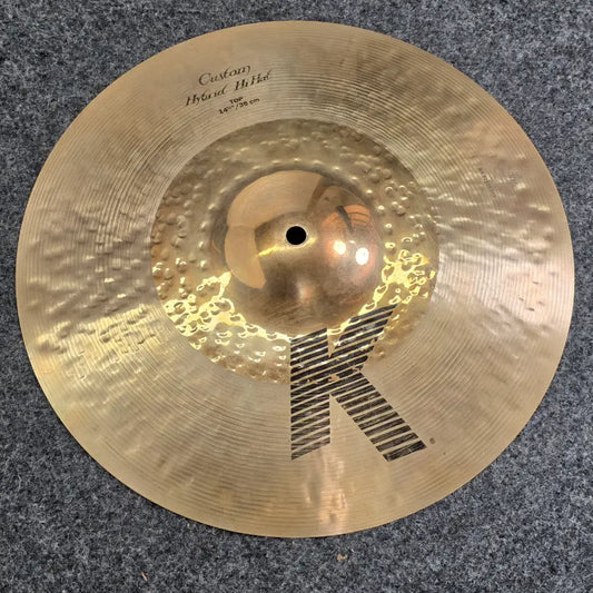 Used Zildjian K Hybrid Hi Hat Cymbals 14" - Very Good - Drum Center Of Portsmouth