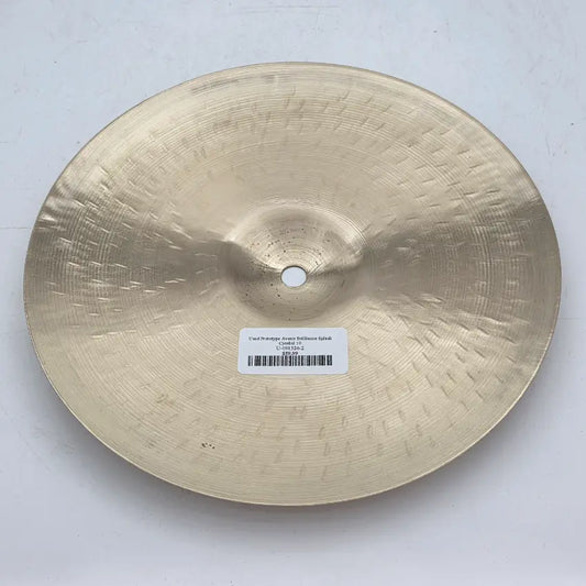 Used Prototype Avenir Brilliance Splash Cymbal 10" - Very Good - Drum Center Of Portsmouth
