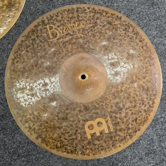 Used Meinl Byzance Extra Dry Medium Thin Hi Hat Cymbals 16" - Very Good - Drum Center Of Portsmouth