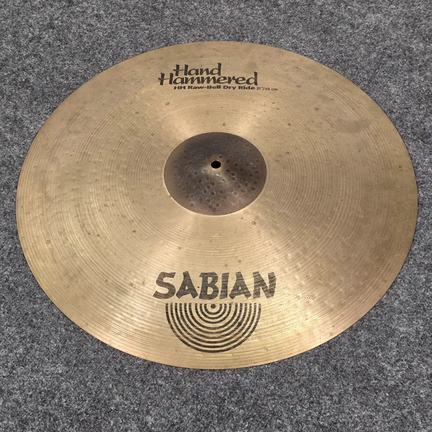 Used Sabian HH Raw-Bell Dry Ride 21" - Good - Drum Center Of Portsmouth