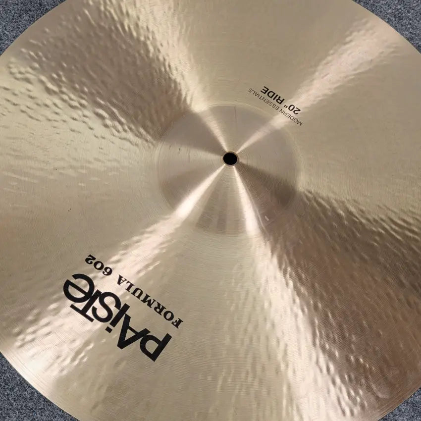 Used Paiste Formula 602 Modern Essentials Ride Cymbal 20" - Excellent - Drum Center Of Portsmouth