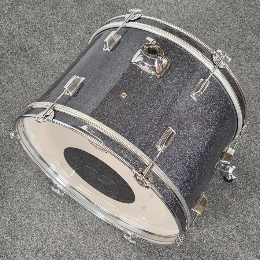 Used Misc MIJ 5pc Drum Set Grey Sparkle Wrap - Good - Drum Center Of Portsmouth