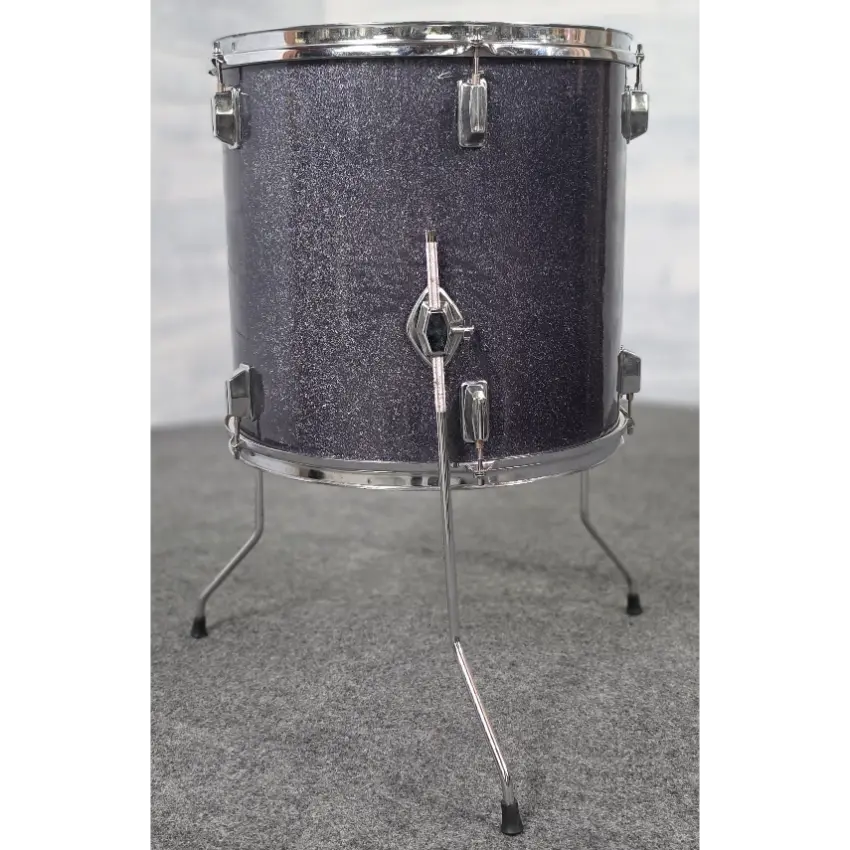 Used Misc MIJ 5pc Drum Set Grey Sparkle Wrap - Good - Drum Center Of Portsmouth