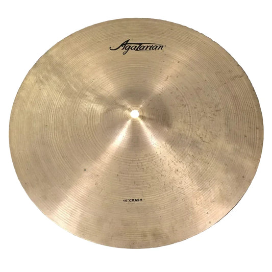Used Agazarian Crash Cymbal 16" - Good - Drum Center Of Portsmouth
