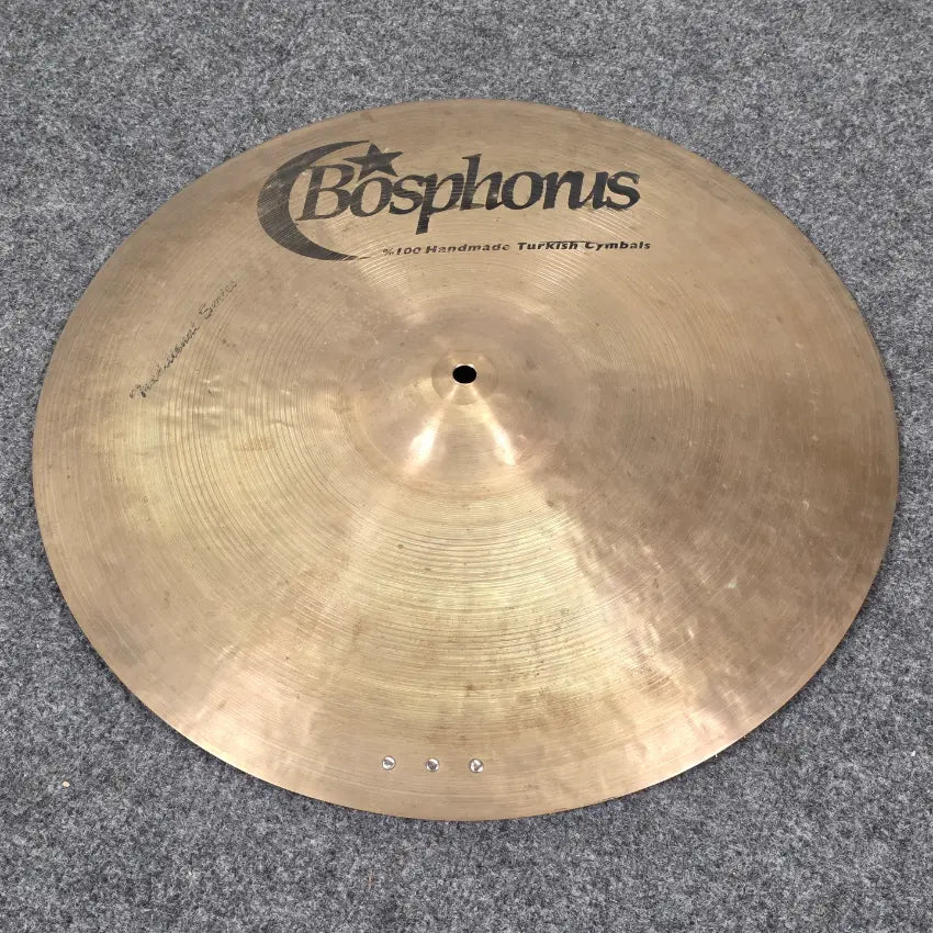 Used Bosphorus Traditional Ride Cymbal 19" w/Rivets - Good - Drum Center Of Portsmouth
