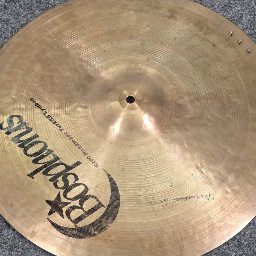 Used Bosphorus Traditional Ride Cymbal 19" w/Rivets - Good - Drum Center Of Portsmouth