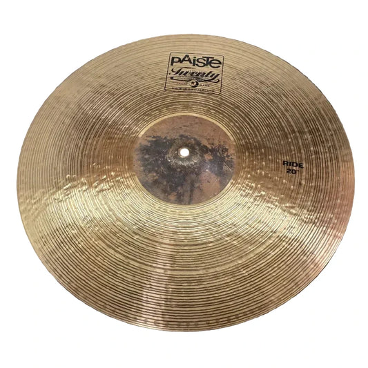 Used Paiste Twenty Ride Cymbal 20 - Good - Drum Center Of Portsmouth