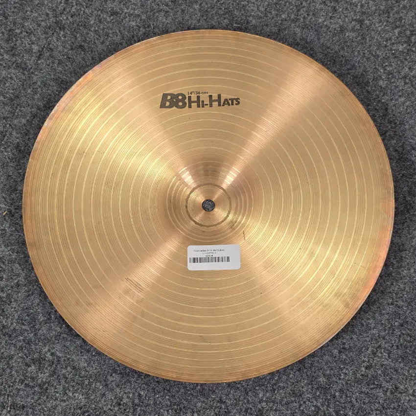 Used Sabian B8 Hi Hat Cymbal Bottom 14" - Good - Drum Center Of Portsmouth