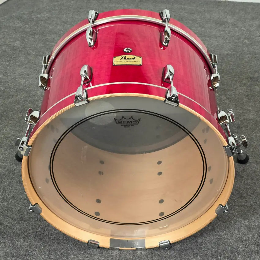 Used Pearl Session Studio Classics Bass Drum 20x16 Sequoia Red - Good - Drum Center Of Portsmouth