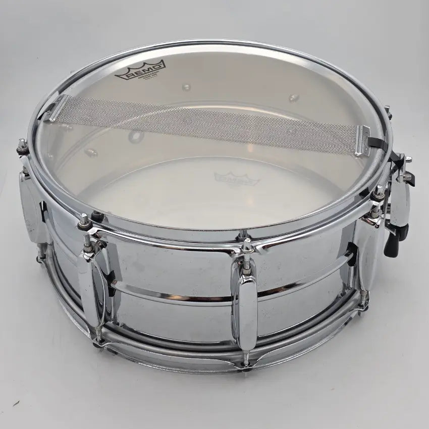 Used Tama Rockstar Steel Shell Snare Drum 14x6.5 - Good - Drum Center Of Portsmouth
