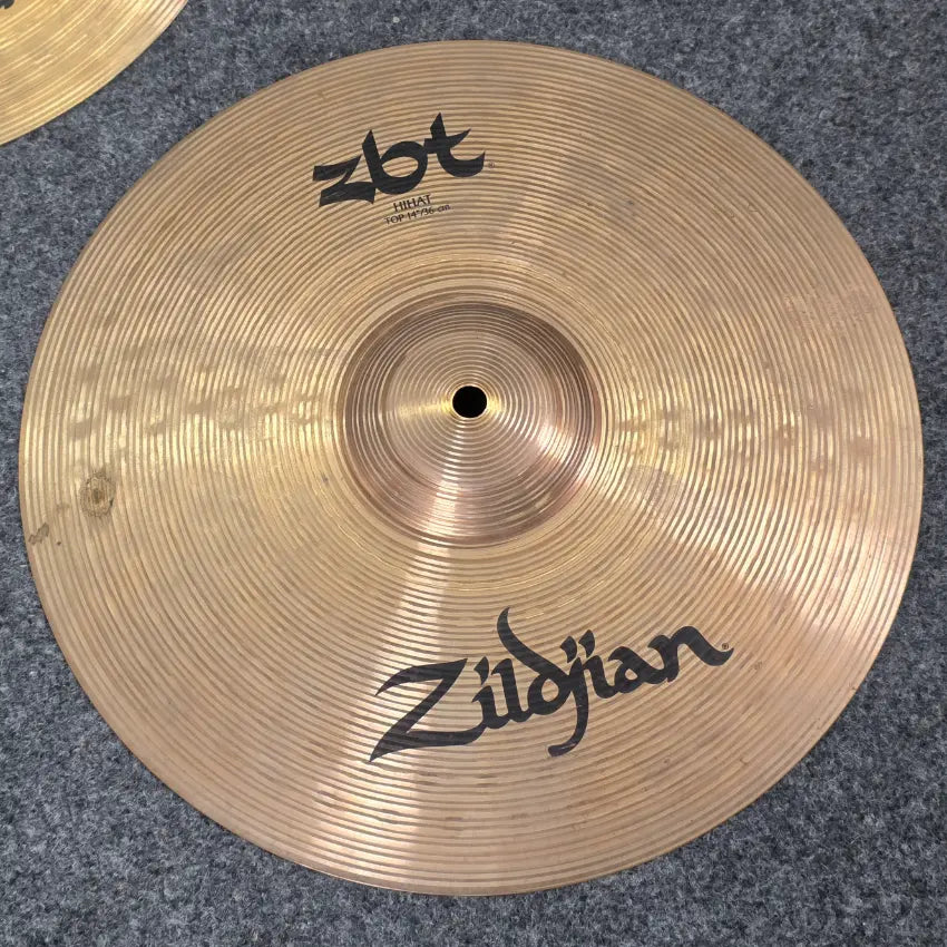 Used Zildjian ZBT Hi Hat Cymbals 14" - Good - Drum Center Of Portsmouth