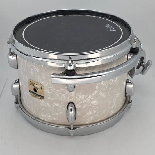 Used Gretsch Renown Rack Tom 12x8 White Marine Pearl - Good - Drum Center Of Portsmouth