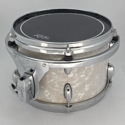 Used Gretsch Renown Rack Tom 12x8 White Marine Pearl - Good - Drum Center Of Portsmouth
