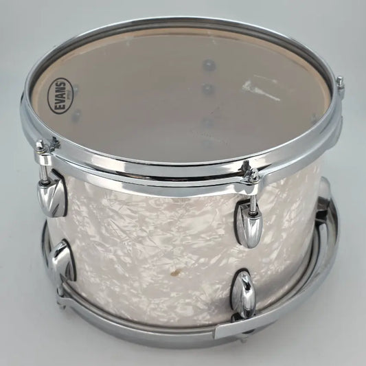 Used Gretsch Renown Rack Tom 12x8 White Marine Pearl - Good - Drum Center Of Portsmouth