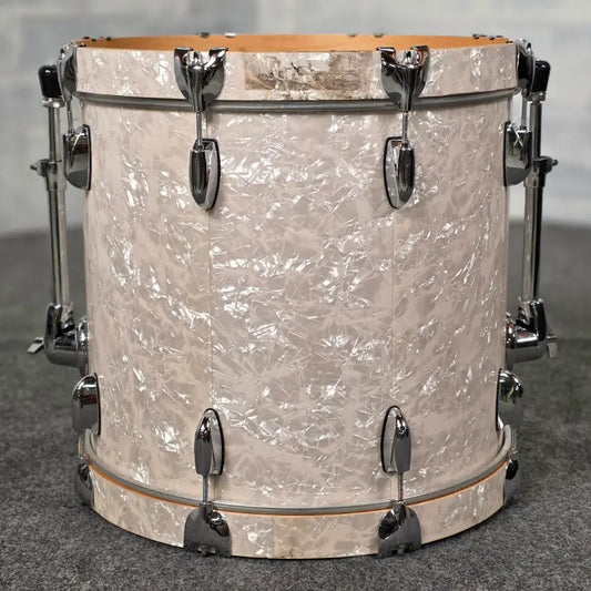 Used Gretsch Renown Bass Drum 20x16 White Marine Pearl - Fair - Drum Center Of Portsmouth