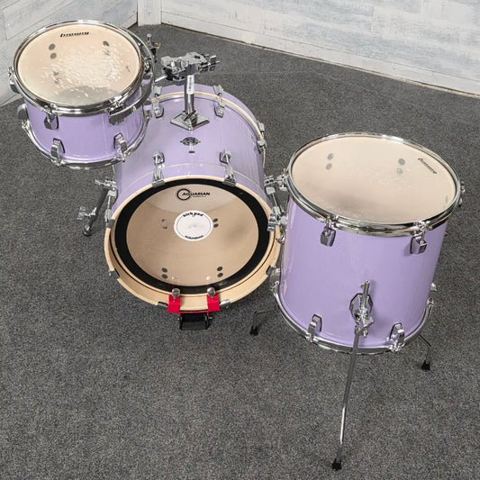 Used Ludwig Breakbeats Drum Set Lilac Sparkle - Good - Drum Center Of Portsmouth