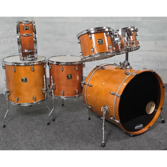 Used Gretsch Catalina Maple 6pc Drum Set Honey Amber - Very Good - Drum Center Of Portsmouth